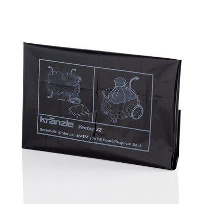 454561 5 Stk. Entsorgungsbeutel 40l f&uuml;r Ventos PC und AC - von Kr&auml;nzle
