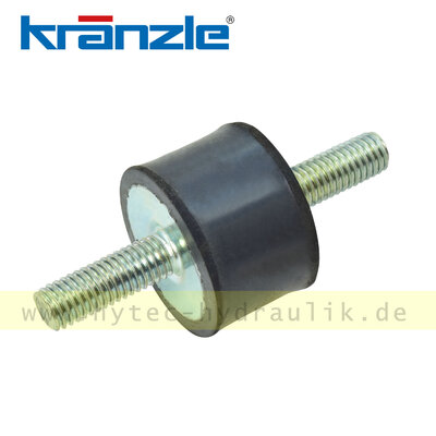 46023 Gummipuffer 30x20 2x M8x23 AG - Kr&auml;nzle Original