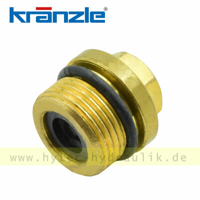 46.602 F&uuml;hrungsteil quadro TST Ansicht Au&szlig;engewinde - Kr&auml;nzle Original