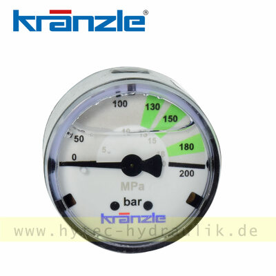 496023 Kr&auml;nzle Manometer 