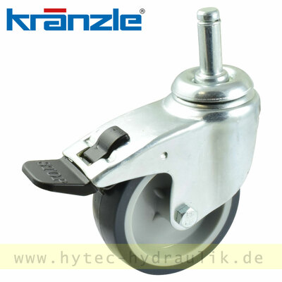 Kr&auml;nzle 457007 Lenkrolle mit Bremse f&uuml;r Ventos