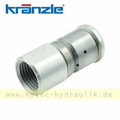 KNRS05-1/8 Rohrreinigungsd&uuml;se rotierend Detailansicht - von Kr&auml;nzle