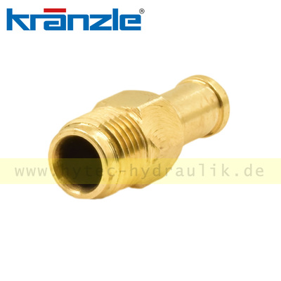 Kr&auml;nzle 13236 Saugzapfen Schlauchanschluss Chemie mit Teflonbuchse