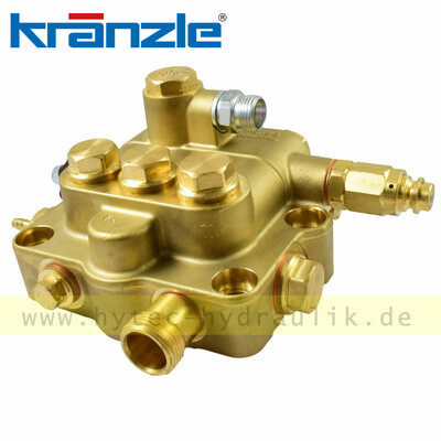 Kr&auml;nzle 405037 Ventilgeh&auml;use komplett f&uuml;r AQ-Pumpe R&uuml;ckansicht