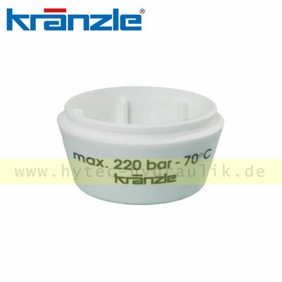 Kr&auml;nzle 415421 Kunststoffdeckel f&uuml;r Schmutzkiller wei&szlig; 03