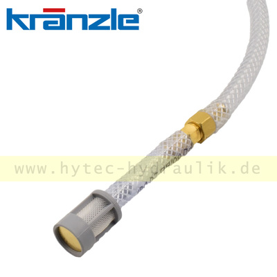 Kr&auml;nzle 42621 Chem. Saugschlauch (Gewebe) 1,8 m f&uuml;r Quadro