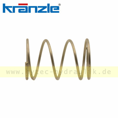 Kr&auml;nzle 50158 Druckfeder klein f&uuml;r Kehrmaschine 2 + 2