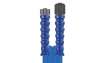 Schlauch 2SC-08 Blau 10 M.VA-Dreh 21 : DKO 21 + GKS Blau 346121610 für R+M / Suttner HD-Schläuche kpl.