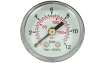 Manometer 0-12 bar 40 mm 1/8 Hinten PVC  54750 für R+M / Suttner Sonstiges HD-Zubehör