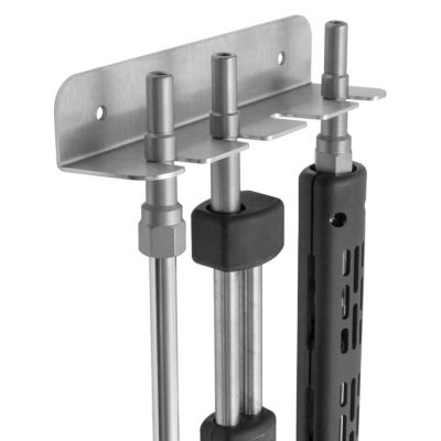 040008535 Lanzenhalter Edelstahl 4-Fach f&uuml;r KW-Stecknippel von R+M / Suttner