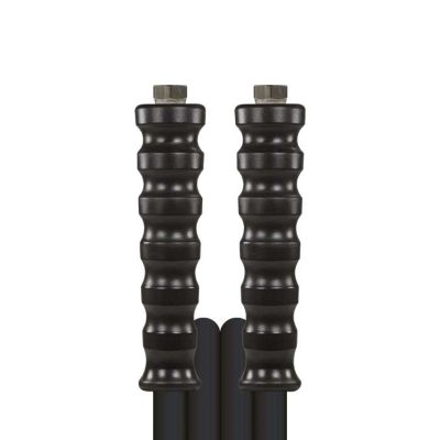 330152325 Schlauch 1SN-06 SW 25 M.DKR 1/4"" + GKS Schwarz von R+M / Suttner