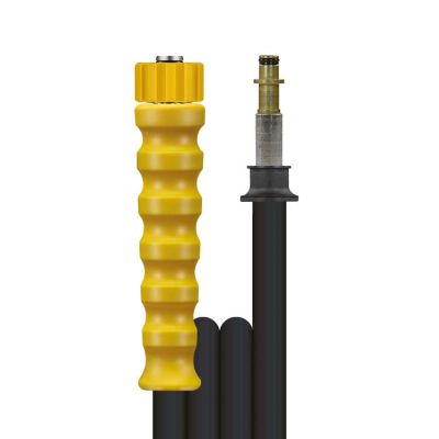 340110430 Schlauch 1SN-08 SW 30 M.Steck.10 mm : DKO 22 + GKS Gelb von R+M / Suttner