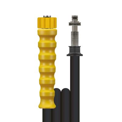 340111415 Schlauch 1SN-08 SW 15 M.Steck.11 mm : DK + GKS Gelb von R+M / Suttner