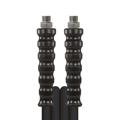 3581443108 Schlauch NW-10-500 Schwarz 10 M.AGR 3/8 + GKS Schwarz       Nippel aus Edelstahl von R+M / Suttner