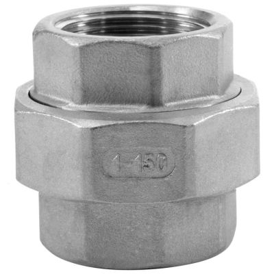 574711009 L&ouml;sbare Verschraubung 1"IG : 1"IG Edelstahl von R+M / Suttner