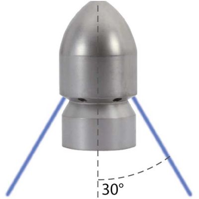 649030314120 RR-D&uuml;se Granat 3/8""IG 1xv 4xh 120 von R+M / Suttner