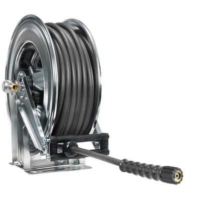 763544305 Schlauchaufr. 2SN-08 30M.SW M22-Drehbar Edelstahl von R+M / Suttner