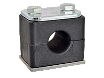 Rohrschellen Serie A, kurze Anschweißplatte, Gr. 1-5 