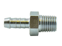 Außengewindenippel mit Einschraubzapfen, NPT-Gewinde, kegelig