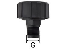 Belüftungsfilter mit Gewinde