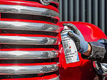 WEICON Edelstahl-Pflegespray Anwendung