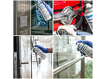 WEICON Edelstahl-Pflegespray Anwendung