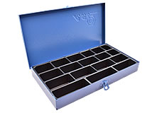 Sortimentskasten leer 18 Fächer