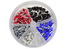 Sortiment isolierte Aderendhülsen