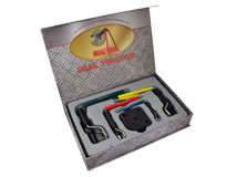 Aufbewahrung in stoßsicherer Kunststoff-Box