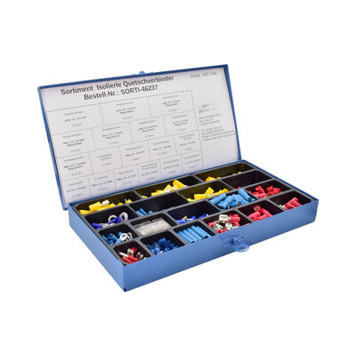 SORTI-46237 Sortimentskasten Isolierte Quetschverbinder