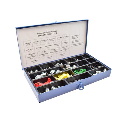 SORTI-71412 Sortimentskasten Schmiernippel DIN 71412